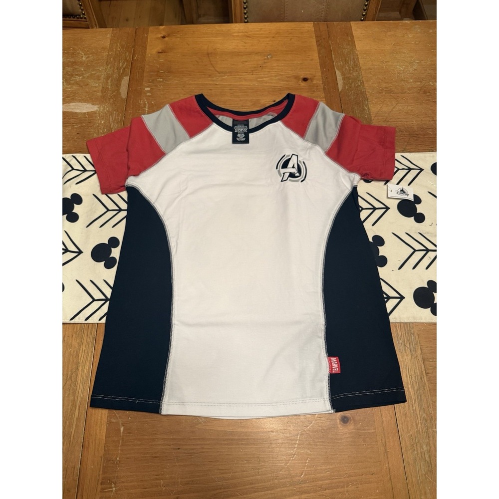 Disneyland Marvel Avengers Campus Boys Short Sleeve Shirt XL Youth NWT